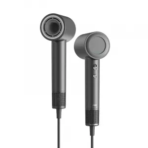 Высокоскоростная сушильная машина с отрицательными ионами для домашнего использования мощный фен B15 BOWEI, серый