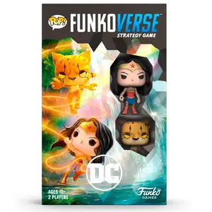Настольная игра Funko Wonder Woman DC Comics Funkoverse 2 Figures (на английском языке), мультиколор