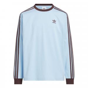 Футболка JK LS детская Adidas Originals, розовый/темно-коричневый