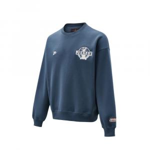 Jordan Свитшот мужской синий с круглым вырезом Moderate