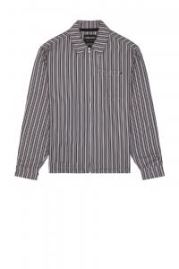 Утепленная рубашка с длинным рукавом на пуговицах The Hundreds, grey