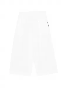Брюки с логотипом Msgm Kids, белый