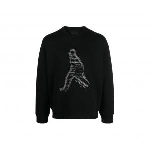 EMPORIO ARMANI Свитшот мужской черный SS23