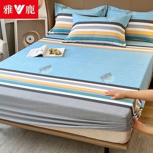 Yalu Простыня на резинке 180х200 см из 100% хлопка, ткань с начесом