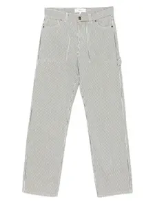 Брюки Carpenter в полоску Ba&Sh, нейтральный