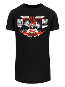 Классическая футболка F4NT4STIC Shirt DC Comics Batman v Superman Face Off, черный