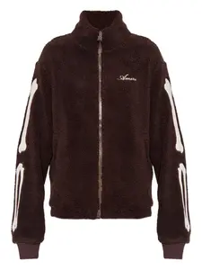 Куртка с вышитым логотипом Amiri, коричневый