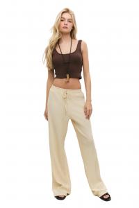 No Matter What Топ в коричневом цвете