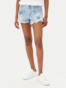 Джинсовые шорты свободного кроя Retro Dukes 26849 One Teaspoon, синий