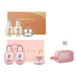 Набор для ухода за кожей в любую погоду dan water крем и лосьон для уменьшения морщин три предмета комбинированный The History Of Whoo