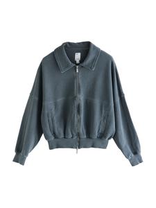 Толстовка с капюшоном на молнии Next, Basalt Grey