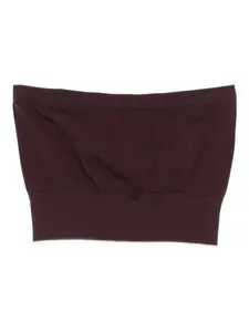 Топ-бандо в рубчик Wolford, фиолетовый