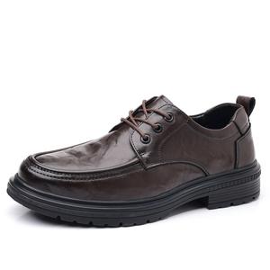 CKVUSAMG Мужские повседневные туфли мужские низкие топы коричневые, цвет Brown