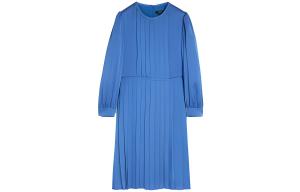 Длинное платье с рукавами Женское Васильковое WEEKEND MaxMara