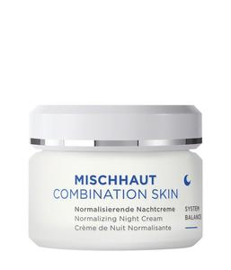 Ночной крем ANNEMARIE BÖRLIND MISCHHAUT Normalisierende Nachtcreme, 50 ml
