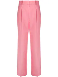 Брюки строгого кроя с завышенной талией Givenchy, розовый