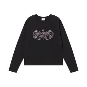 Футболка ADLV FW25 женская Acme De La Vie, черный