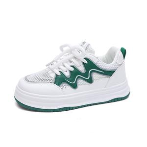 Детская обувь для подростков BOBDOG, белый/зеленый