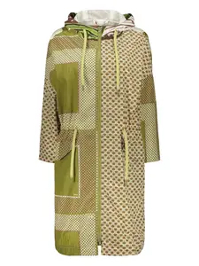 Куртка с принтом Herno, зеленый