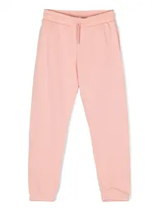 Спортивные брюки с кулиской и логотипом Kenzo Kids, розовый