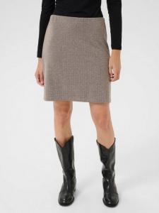 Мини-юбка Corinne в клетку Part Two, Brown