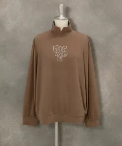 Пуловер с точечным логотипом и матовой отделкой Studio Picone, цвет Brown (010)