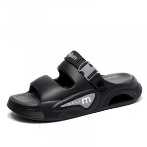 CariteSport Пляжные сандалии унисекс черно-серые, цвет Black Gray