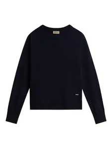 Свитер с круглым вырезом WOOLRICH, черный