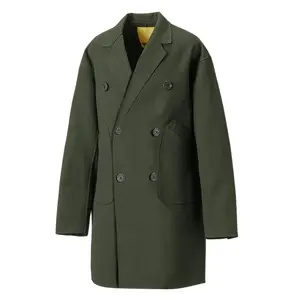 Onitsuka Tiger Пальто SS25 мужское темно-зеленое