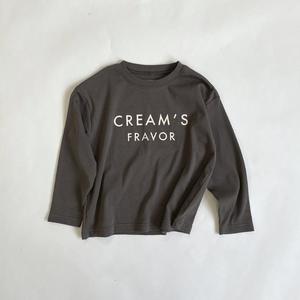 Футболка с длинными рукавами и принтом логотипа Breakfast Branshes, цвет Charcoal Gray