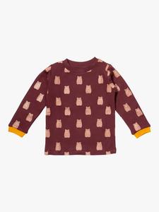 Детская футболка с длинным рукавом из органического хлопка с медвежонком Little Green Radicals