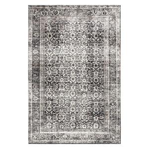 Ковер с медальоном Fiore, пригодный для машинной стирки Nuloom, 153x214 см