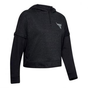 Толстовка project rock terry hat black Under Armour, черный