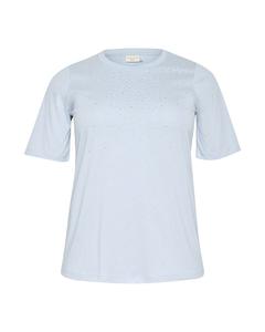 Рубашка KAFFE CURVE, небесно-голубой