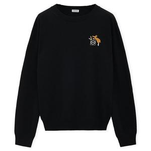 LOEWE Свитер Suna Fujita SS25 мужской черный