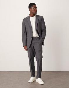 Узкие брюки Milan серого цвета Mango