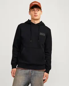 Мужская синяя толстовка с капюшоном Jack & Jones, синий