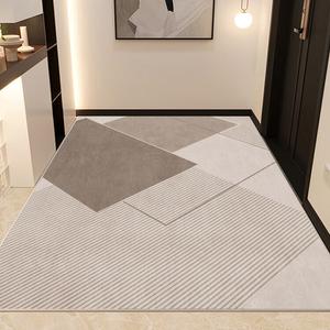 Budis Ковер 100х160 см для кухни/спальни в скандинавском стиле, водонепроницаемый, нескользящий, износостойкий