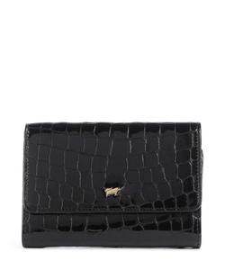 Кошелек Verona из тисненой телячьей кожи Braun Büffel, черный