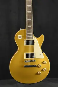 Epiphone Les Paul Standard 50-х годов, однослойная верхняя дека, золотистый цвет, с чехлом