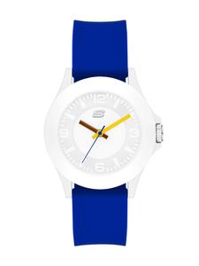 Аналоговые силиконовые часы Skechers унисекс SR6373, цвет Blue, White