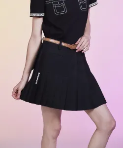 Смешанная плиссированная юбка Archivio, цвет Black (001)