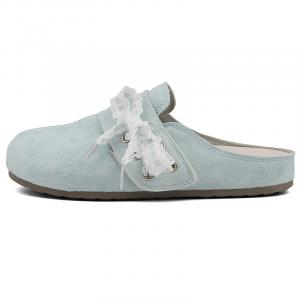 Craftsman gang Женские закрытые тапочки голубые, цвет Cyan