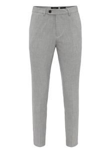 Зауженные плиссированные брюки Antioch Graziano, пятнистый серый