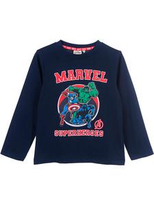 Футболка с длинными рукавами «Avengers Classic» темно-синего цвета