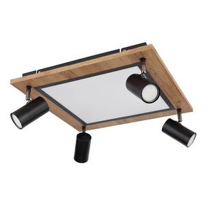 Светодиодный потолочный светильник, имитация дерева, поворотный точечный светильник, L 45 см Globo Lighting, черный