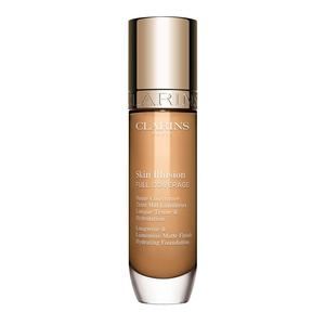 Тональный крем для лица skin illusion full coverage Clarins, 112.5w, объем 30 мл