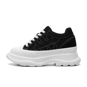 He Jinchang Нескользящие износостойкие низкие повседневные туфли женские черные