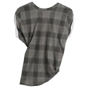 Скрученная футболка Our Legacy, Oakland Check