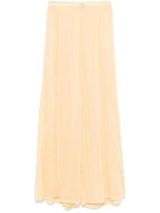 Брюки широкого кроя Forte Forte, оранжевый